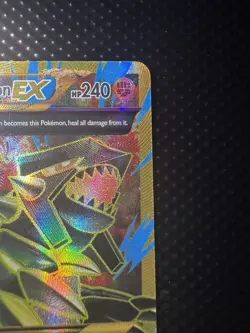 Pokemon Primal Groudon EX 97/98 Holo Shiny Full Art TCG Card Ancient Origins - Image 3