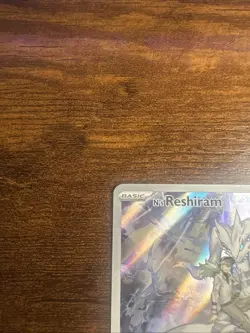 Pokemon TCG N's Reshiram Card 167/159 Journey Together Stamped Holo IR NM - Image 2