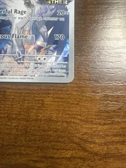 Pokemon TCG N's Reshiram Card 167/159 Journey Together Stamped Holo IR NM - Image 4