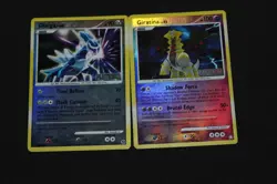 Pokemon Card Lot PL-MP Reverse Holo BK Burger King Dialga & Giratina Platinum - Image 1