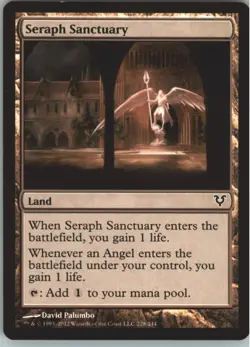 MTG Magic the Gathering - Seraph Sanctuary - Avacyn Restored (#228/244) Reg LP - Image 1