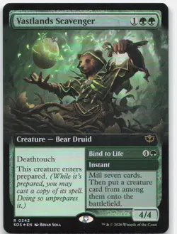 Vastlands Scavenger (Extended Art) *Foil* SOS 342 NM - Image 1
