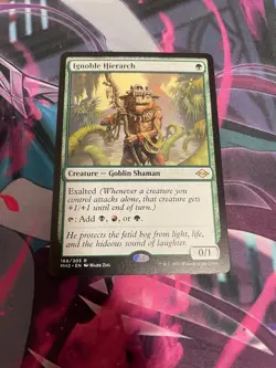 MTG - IGNOBLE HIERARCH - RARE - MH2 - NM - Image 1