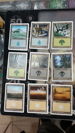 MTG 7TH LAND FOREST ISLAND SWAMP PLAINS 344 333 332 331 346 - Image 1