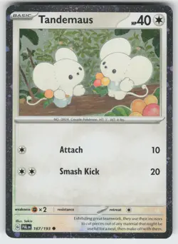 Tandemaus (Cosmos Foil) Promo Miscellaneous Cards & Products 167/193 Pokemon - Image 1