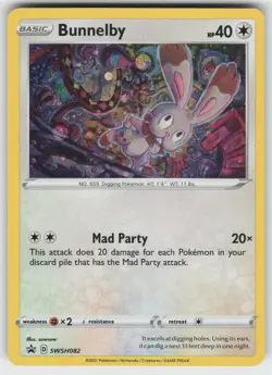 Bunnelby - Promo SWSH: Sword & Shield Promo Cards SWSH082 Pokemon - Image 1