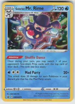 Galarian Mr. Rime - Promo SWSH: Sword & Shield Promo Cards SWSH079 Pokemon - Image 1