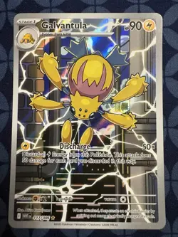Pokemon SV White Flare Galvantula 117/086 Illustration Rare IR NM - Image 1