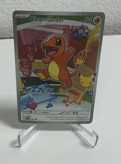 Pokemon TCG Charmander 038 Promo Illustration First Partner 30th Anniversary NM - Image 1
