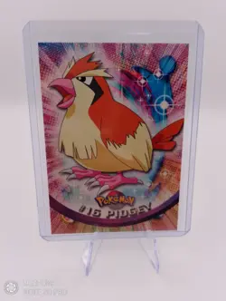 Pokemon Pidgey #16 Topps Tv Animation Edition RED LOGO Mint Pack Fresh - Image 1
