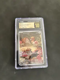 Pokemon TCG M1l: Mega Brave Spearow Art Rare Holo CGC 10 Pristine 074/063 - Image 1