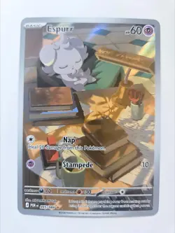 Espurr 095/088 Mega Evolution Perfect Order - Illustration Rare - Pokemon TCG - Image 1