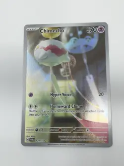 Chimecho 179/167 Sv06 Twilight Masquerade Holo IR Pokemon TCG - Image 1