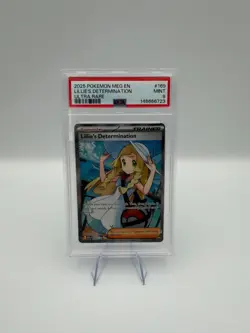 Pokemon Lillie’s Determination 169/132 PSA 9 Ultra Rare Full Art Trainer - Image 1
