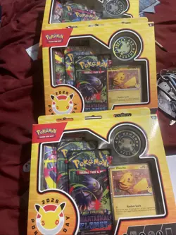 3 Pokemon Day 2026 Collection Box - 30th Anniversary - Sealed Plus One Free Pack - Image 2