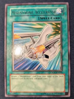 Morphtronic Accelerator - CSOC-EN050 - MP Rare Yugioh - Image 1