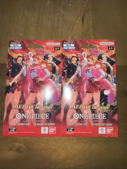ONE PIECE Heroines EB-03 Sleeved Booster Pack English LOT OF 2 New/Sealed! - Image 1