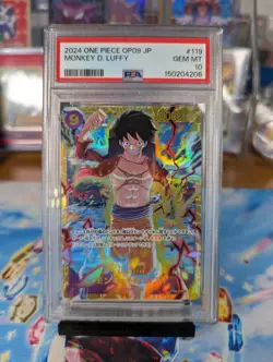 Monkey.D.Luffy (119) OP09-119 Emperors in the New World Foil Japanese PSA 10 NEW - Image 1