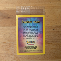 Pokemon - Ancient Mew - Promo Holo Card Miscellaneous Set English 1999 SEALED - Image 1