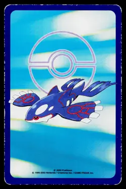 Kyogre Joker Kyogre Deck Playing Card Heavily Played - Image 2