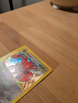 Scizor Aquapolis Holo Rare Pokemon Card H21/H32 80 HP 2002 English - Image 3