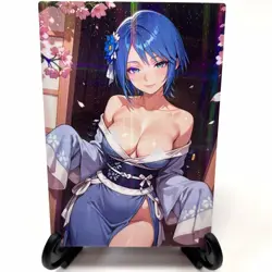 Sexy Hot Anime Waifu Girl Doujin Lewd Goddess Story Holographic ACG Art Card - Image 2