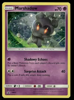 Pokemon Cards Marshadow SM93 SM Black Star Promos Promo NM - Image 1