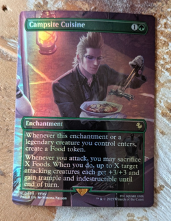MTG Campsite Cuisine (Borderless) - Commander: FINAL FANTASY NM FOIL - Image 1