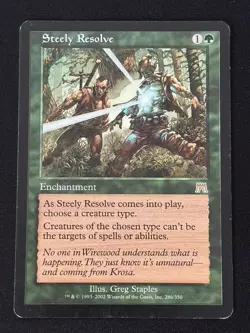 1x MTG Steely Resolve - Onslaught (ONS) #286 - Magic the Gathering - Image 1