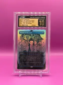 VISIONS OF BEYON | MTG: Secret Lair Peach Momoko | Foil | CGC PRISTINE 10 (1670) - Image 1