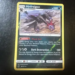 Pokemon Crimson Invasion Hydreigon Reverse Holo 62/111 - Image 1