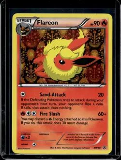 Pokemon Black and White Promos Flareon Holo BW88 - Image 1