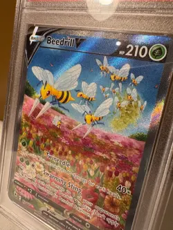 PSA 10 FULL ART Beedrill V #161 Pokemon 2022 ASTRAL RADIANCE - Image 4
