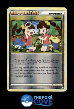Twins 89/102 | HGSS Triumphant Reverse Holo | Pokemon Uncommon | DMG - Image 1