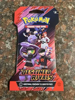 Pokemon TCG Destined Rivals Sleeved Booster Pack Lot Of 7 NEW SEALED - Image 5