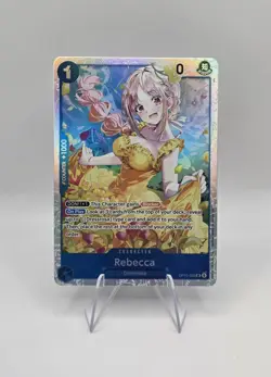 Rebecca OP15-053 SR Adventure on KAMI’s Island English One Piece Card Game - Image 1