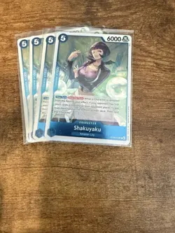 4x Shakuyaku OP08-046 R Two Legends One Piece TCG Playset 4x - Image 1