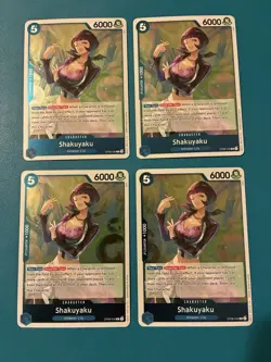 ONE PIECE TCG SHAKUYAKU RARE PLAYSET OP08-046 TWO LEGENDS - Image 1