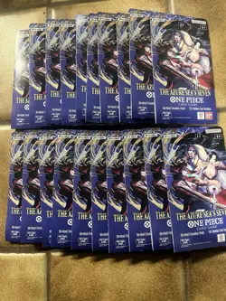 OP14 - EB04 | The Azure Sea’s Seven One Piece TCG Sleeved Booster | Lot of 20 - Image 1