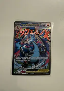 Mega Charizard X Ex Promo 023 - Me: Mega Evolution Holo Pokemon Card - Image 3