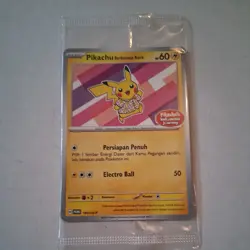 Pokemon Berkemeja Flower Promo Pikachu's Indonesia Journey Card 190/SV-P - Image 1