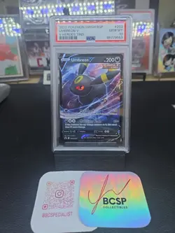 💎 PSA 10 GEM MINT Umbreon V SWSH203 Sword & Shield Promo Cards Holo 💎 - Image 3