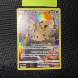 Pokemon TCG Mimikyu 245/236 Sm-Cosmic Eclipse Secret Rare Full Art Holo Card - Image 1
