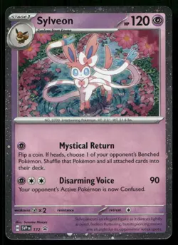 Sylveon - (Cosmos Holo) Promo SV: Scarlet & Violet Promo Cards 172 NM - Image 1