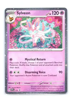 Sylveon - (Cosmos Holo) Promo SV: Scarlet & Violet Promo Cards 172 NM - Image 1
