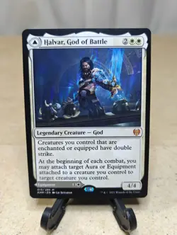 Halvar, God Of Battle 015/285 Sword Of The Realms Magic: The Gathering Kaldheim - Image 1