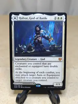 Halvar, God Of Battle 015/285 Sword Of The Realms Magic: The Gathering Kaldheim - Image 2