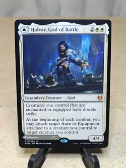 Halvar, God Of Battle 015/285 Sword Of The Realms Magic: The Gathering Kaldheim - Image 3