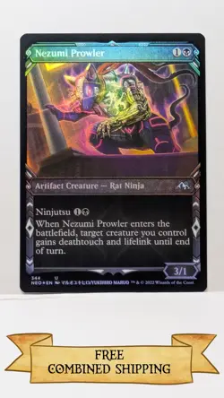 Nezumi Prowler (Showcase) Kamigawa: Neon Dynasty Foil - Image 1