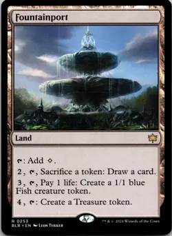 Fountainport R Bloomburrow 253 NM - Image 1